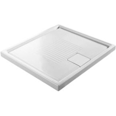 Керамический поддон для душа Hatria Leaf 90x90 Белый с антискользящим покрытием