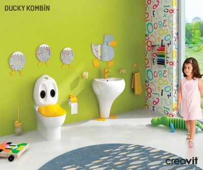 Стакан Creavit Ducky BJ11023Y детский Желтый