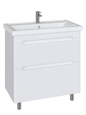 Комплект мебели для ванной San Star Адель 80 170.1-1.4.1.+8000UF+176.1-2.4.1. Белый