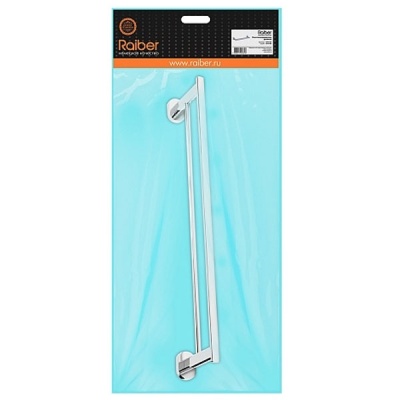 Полотенцедержатель Raiber R70120 двойной Хром