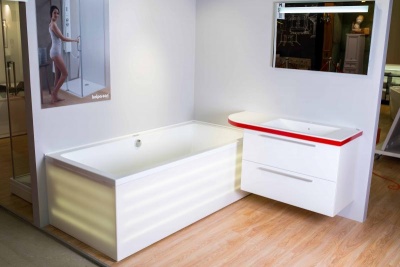 Раковина-столешница Kolpa San Lux Concept 150x50 Белая L