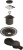 Душевой трап Berges Wasserhaus Platz Antik 100x100 092160 с решеткой Золото глянец