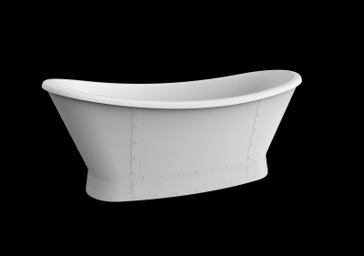 Акриловая ванна BelBagno BB33 168x78 Белая глянцевая