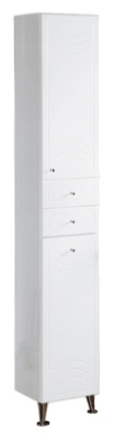 Шкаф-колонна Акватон Домус 1A122003DO01L Белый левый