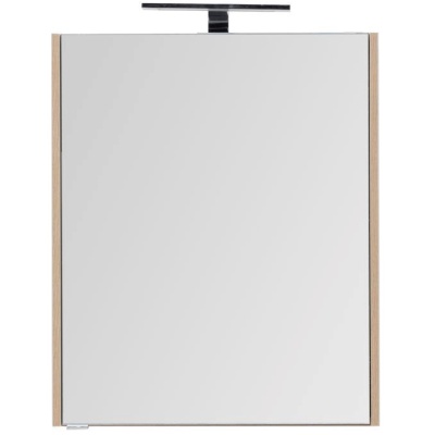 Комплект мебели для ванной Aquanet Остин 65 209014 подвесной Белый глянец Дуб сонома