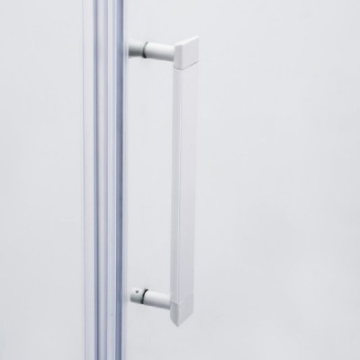 Душевая дверь в нишу Cezares Relax B-2 160 профиль Белый стекло прозрачное