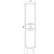 Шкаф пенал Comforty Монако 40 L 4140124 Белый глянец