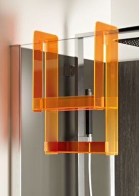 Шторка на ванну Jacob Delafon Bain Douche Malice 95x150 E6D069-GA Хром стекло прозрачное