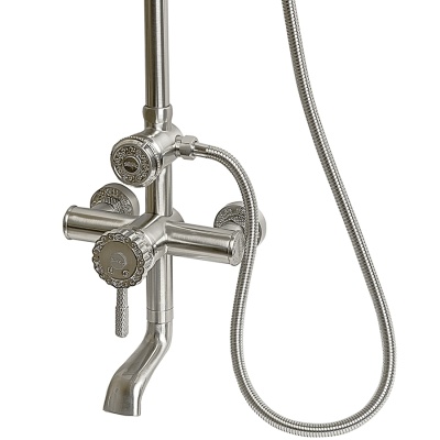 Душевая система Milacio Soria MC.102.SL Серебро