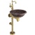 Раковина Bronze de Luxe 40 10108BR Медь Бронза