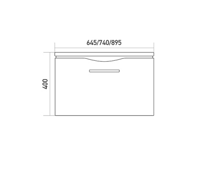 Тумба под раковину Mixline Орион 90 539324 подвесная Белая Дерево