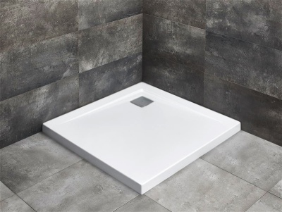 Акриловый поддон для душа Radaway Argos C 80x80x6 белый