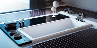 Акриловая ванна Jacuzzi Moove 180x80 9450-422A белая глянцевая