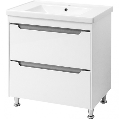 Тумба под раковину Cerutti SPA Эмилия 80 tgemk Белая Серая