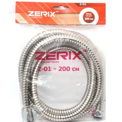 Душевой шланг Zerix Z01 200 ZX0203 Хром