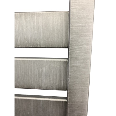 Водяной полотенцесушитель Ника Modern ЛМ 7 100x50 Matt Antique Silver Матовый хром