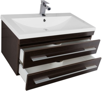 Тумба под раковину Aquanet Нота 90 171493 подвесная Венге