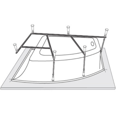 Каркас для ванны Vagnerplast Corona 160x80 VPK16080