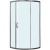 Душевой уголок AM.PM Bliss L 90x90 W53G-315-090MG64 радиальный профиль матовый Хром стекло тонированное