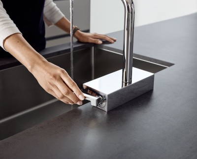 Смеситель для кухни Hansgrohe Aquno Select M81 73830000 Хром