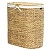 Корзина для белья WasserKRAFT Dill WB-610-L с крышкой Cветло-коричневый