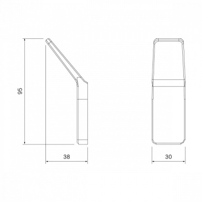 Крючок Iddis Slide SLIBS10i41 Черный