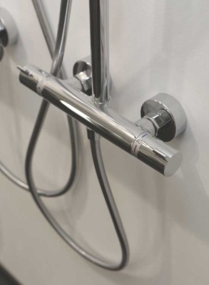 Душевая система Hansgrohe Raindance Select S 27129000 с термостатом Хром