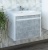 Тумба с раковиной Sanflor Калипсо 60 С03877 Белая Ателье светлый