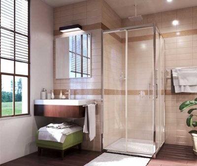 Душевой уголок WasserKRAFT Main 41S 90x90x200 квадратный Хром