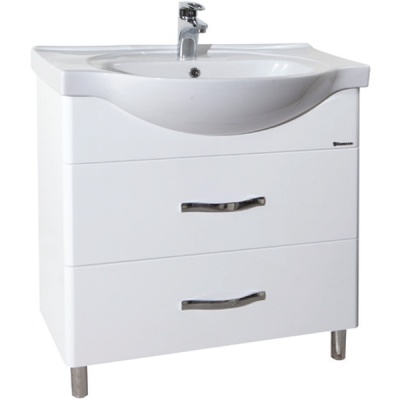 Тумба c раковиной Bellezza Анкона 80 Белая