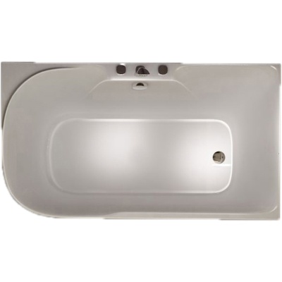 Акриловая ванна SSWW M638 160х75 R без гидромассажа