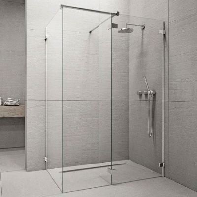 Душевая стенка Radaway Euphoria W3 Walk-in 80 фурнитура Хром стекло прозрачное