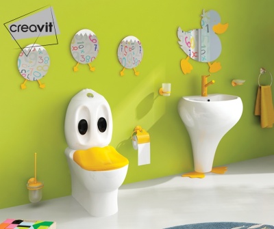 Стакан Creavit Ducky BJ11023Y детский Желтый