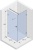 Душевой уголок Riho Scandic Mistral M201 100x80 GX0204201 L профиль Хром стекло прозрачное