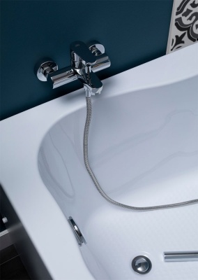 Акриловая ванна Aquanet Borneo 170x90 R 00203910+243000+204668 с гидромассажем