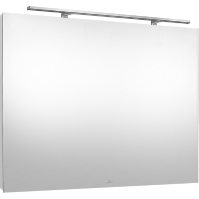 Зеркало Villeroy&Boch More to See 90 с подсветкой Матовое серебро