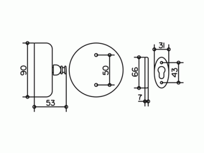 Веревка для белья Keuco Plan 04979 070001 хром