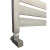 Водяной полотенцесушитель Ника Modern ЛМ 6 80x50 Matt antique silver 12 перекладин