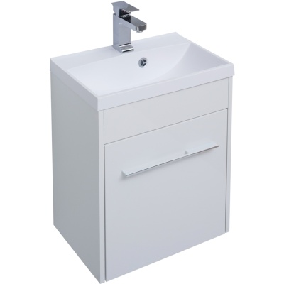 Тумба под раковину Aquanet Августа 50 210023 подвесная Белая