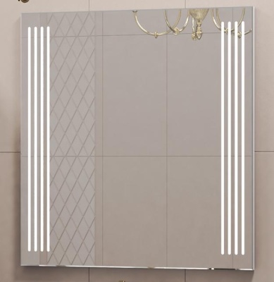 Зеркало Opadiris Оникс 80 Z0000005739 с подсветкой с сенсорным выключателем