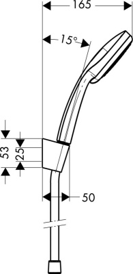 Душевой гарнитур Hansgrohe Croma 27592000 Хром