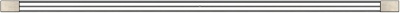 Душевой лоток Berges Wasserhaus Super Slim 500 091178 с решеткой Хром глянец