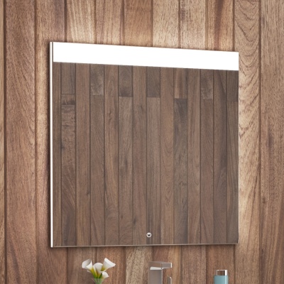 Зеркало Diborg Hanna 90 77.8106 с подсветкой с подогревом и сенсорным выключателем