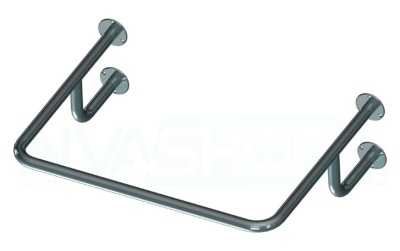 Поручень для инвалидов для раковины верхний (ПР-05.03.710.550.230.Н)