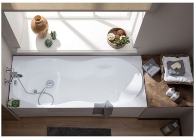 Акриловая ванна Aquanet Tessa 170x70 с гидромассажем