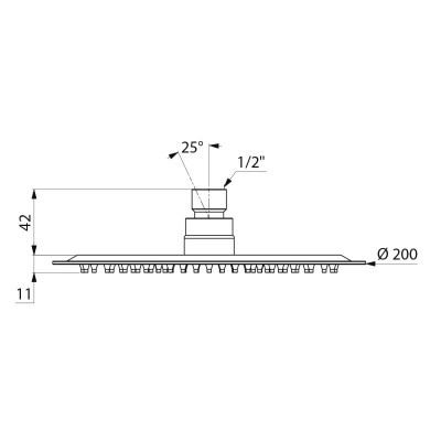Душевая головка RAINY