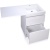 Тумба под раковину Style Line Даллас 120 Люкс Plus Белая Тумба под раковину Style Line Даллас 120 Люкс Plus Белая
