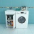 Тумба с раковиной СанТа Марс 110 L 700264+900106 Белая