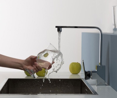 Смеситель для кухни Aquanet Cubic SD90445 Хром