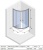 Душевой уголок Riho Lucena Quadrant 90x90 с поддоном Хром